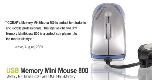 USB Memory Mini Mouse 800/�i��GME224M64